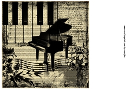 Music Card Topper