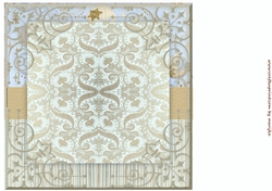 Vintage backing paper Christmas 2