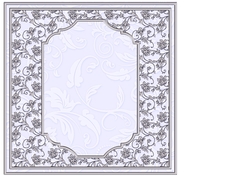 Vintage Frame Backing paper 2