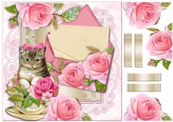 Vintage Roses Envelop