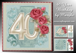40 Year Birthday Mini Kit