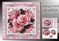 Vintage Roses Mini Kit