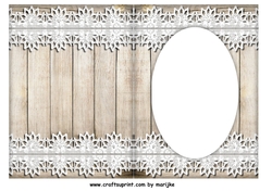 Insert Wood & Lace