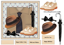 Male card Shirt & gentleman Tie 2