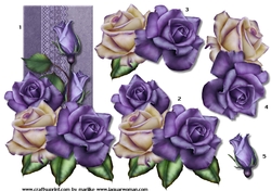 Gorgeous Roses Step By Step