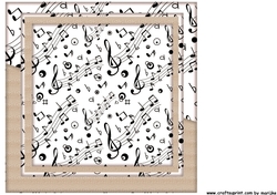 Backing Paper Music 1