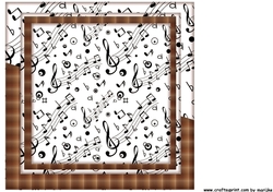 Backing Paper Music 4