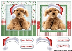 Cute Christmas Puppy Toppers