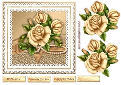 Chique Roses & Pearls