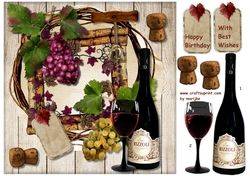 Male Card Wine