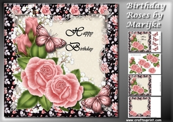 Birthday Roses Mini Kit