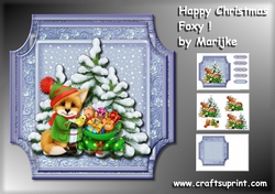 Happy Christmas Foxy! Mini Kit