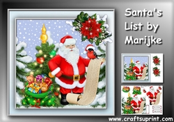 Santas List Mini Kit