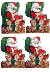 Vintage Santa Step By Step 2