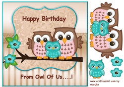 Birthday Owls