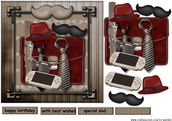 male card Special Dad  2
