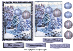 Classic Christmas Baubles 3 