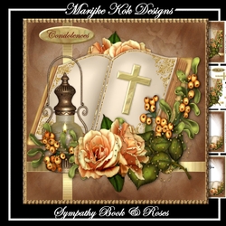 Sympathy Book & Roses Mini Kit