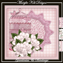 Gardenias & Birdcage Mini Kit