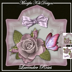 Lavender Roses Mini Kit