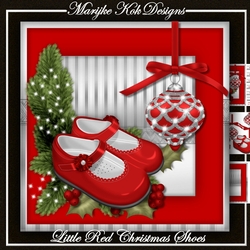 Little Red Christmas Shoes Mini Kit
