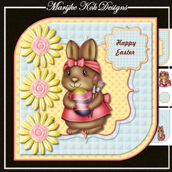 Happy Easter Bunny Girl MiniKit