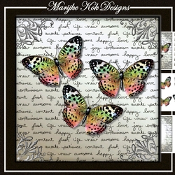 Vintage Butterflies Mini Kit