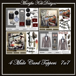4 Male card Toppers 2