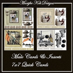 Bumperkit 4 Male Cards & Inserts