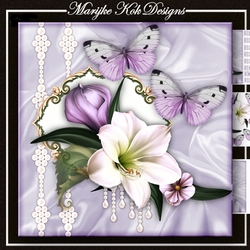 Gorgeous Amaryllis & Pearls Mini Kit