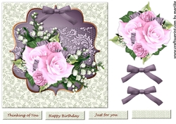 Scallop Lace Topper Gorgeous  Roses