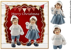 Scallop Topper Christmas Children