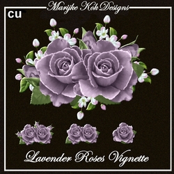 CU Vignette lavender Roses