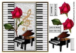 Life is music quick card