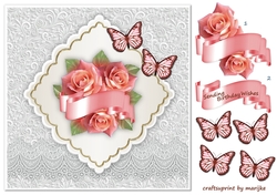 Roses, Butterflies & Lace