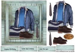 Male Card Jacket