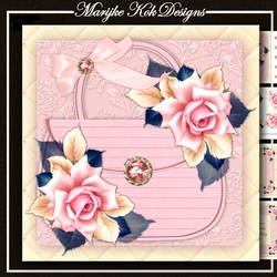 Pink Handbag & Roses Mini Kit