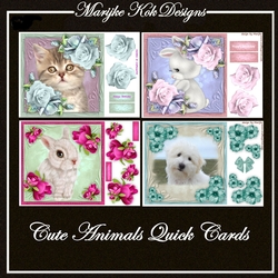 Cute Animals Quick Cards