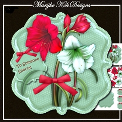Amazing Amaryllis Topper Mini Kit
