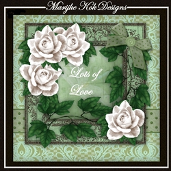 Mini Kit White Roses