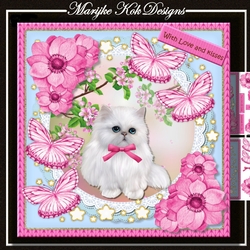Cute White Kitten