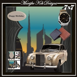 Male card Skyline Mini Kit