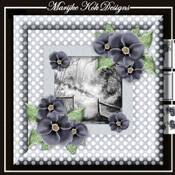 Primroses In Blue Mini Kit