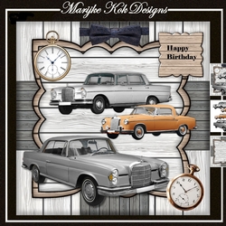 Scallop Topper male card cars