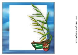 Male card Topper Gone Fishing INSERT