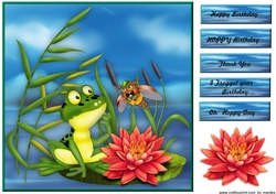 Oh, Hoppy Day Card Topper