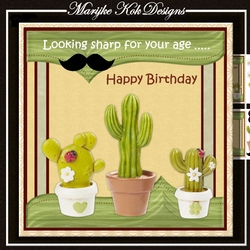 Male Card Cactus