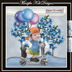 Birthday Boy Balloons Mini Kit