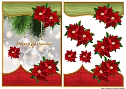 Merry Christmas White Baubles