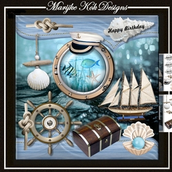 Male card Nautic Mini Kit